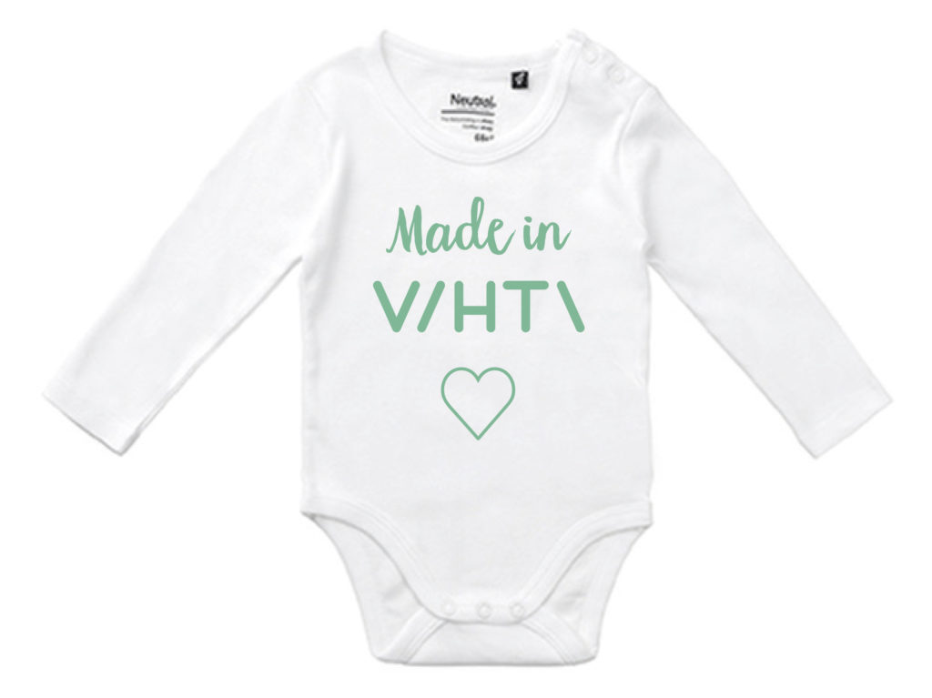 Made in Vihti -vauvanbody