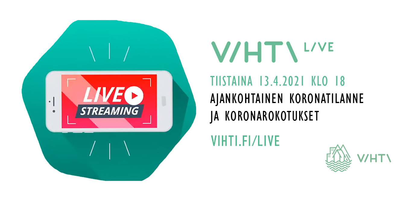 Vihti Live 13.4.2021 klo 18 alkaen