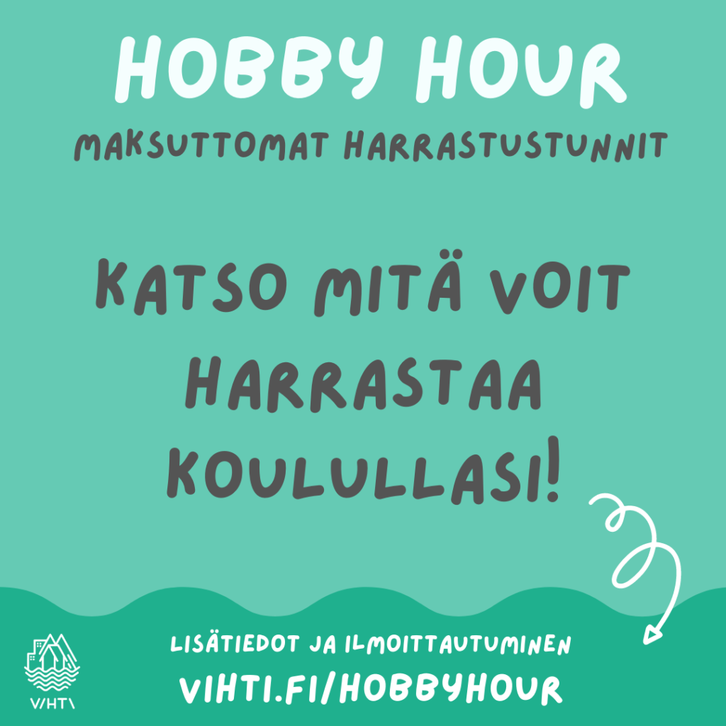 Hobby Hour -mainosbanneri