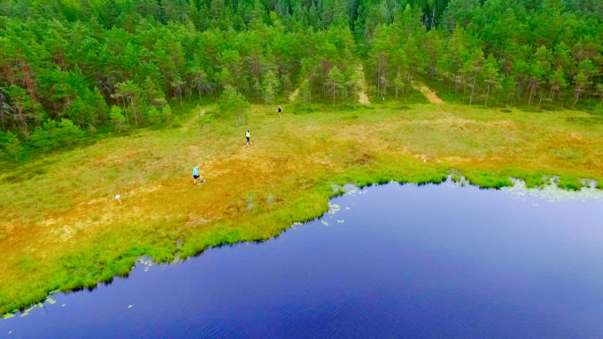 Ilmakuva Vihti Race -tapahtumasta - kuva Joenrinne Films