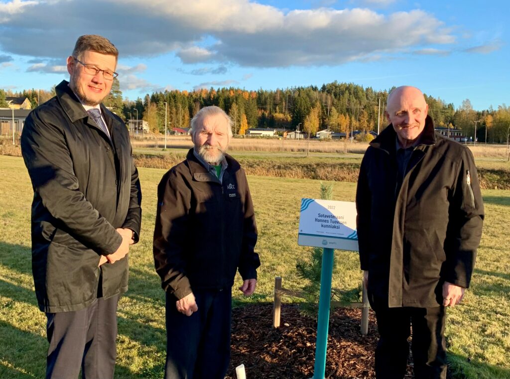 Eerikki Viljanen, Hannes Tuovinen ja Leevi Pursiainen