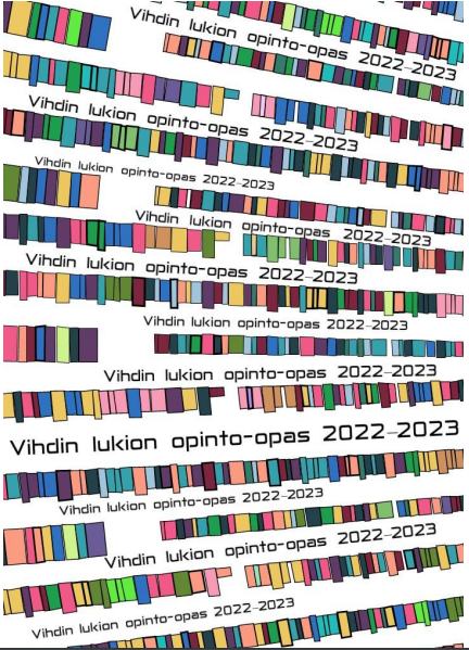 opinto-oppaan kansi lukuvuosi 2022-2023