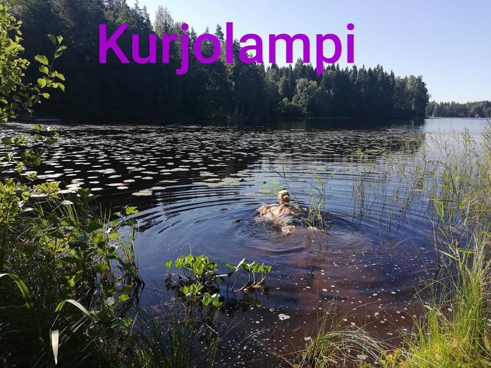 Jaana Rajamäki 88/100 pulahdus vuonna 2020 Kurjolammessa