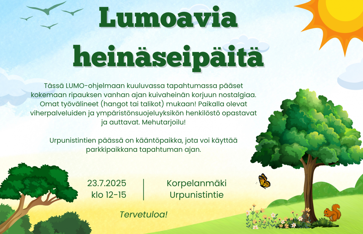 Tapahtumamainosbanneri