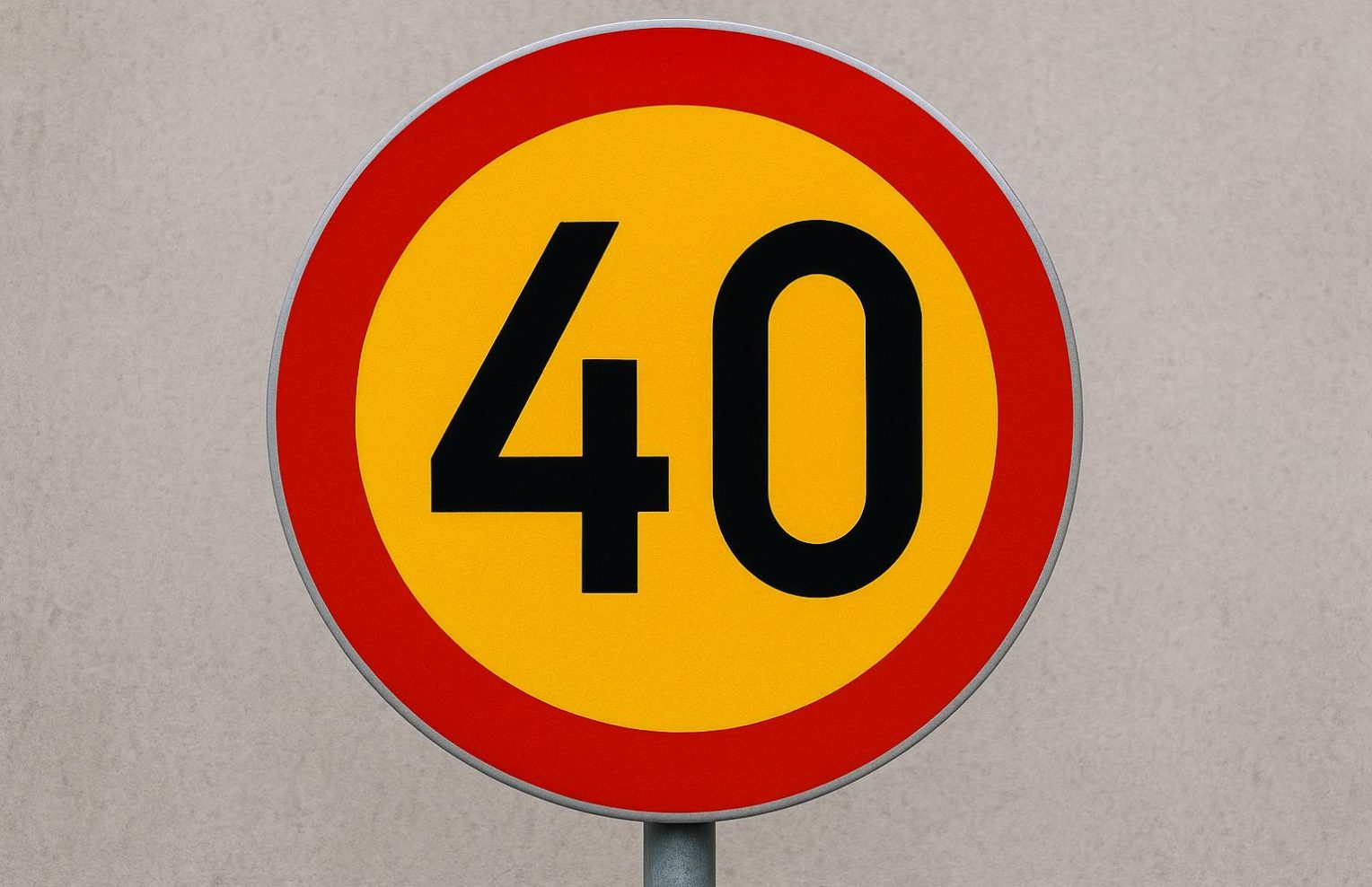 Nopeusrajoitusmerkki