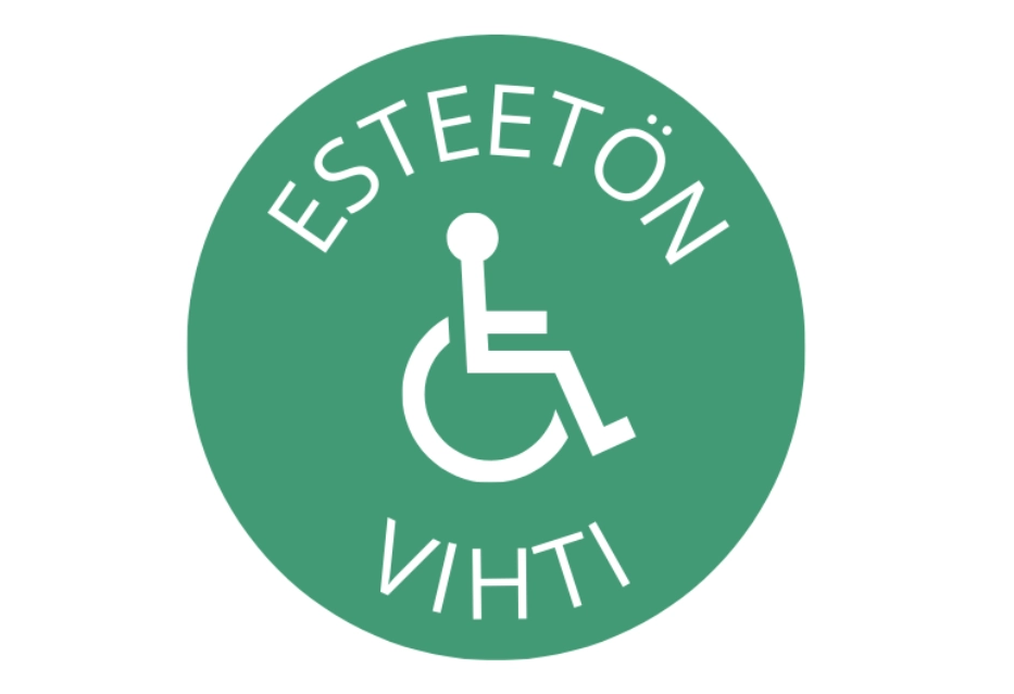 Esteetön vihti logo