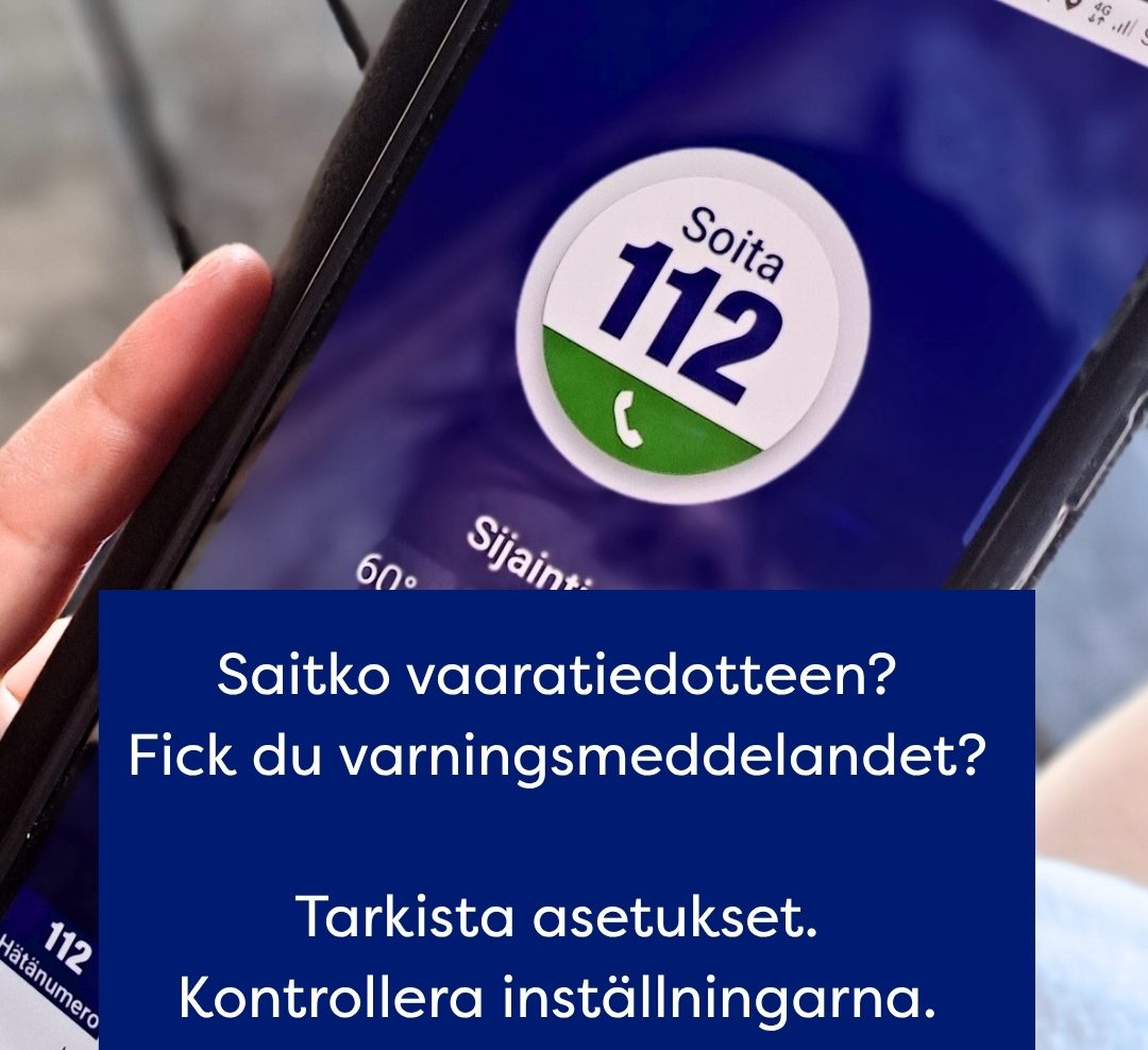 112 Suomi -sovellus