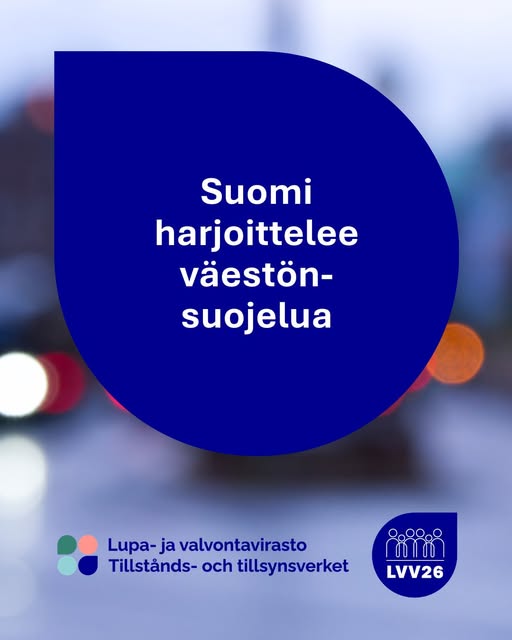 LVV26-harjoituksen somekuva