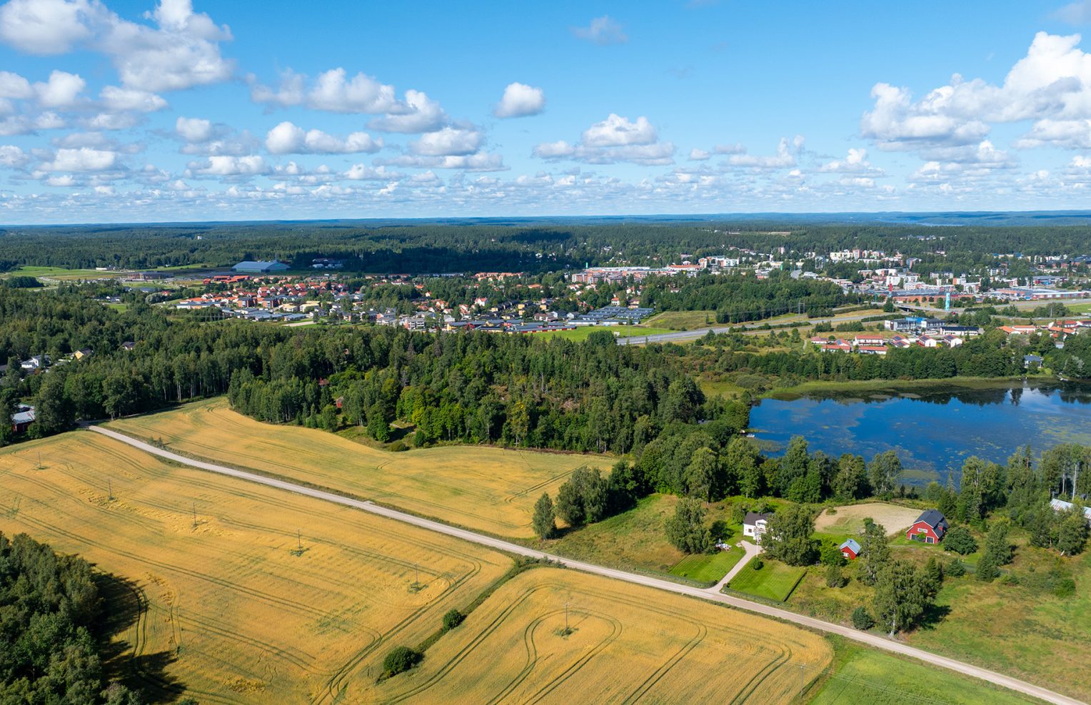 Ilmakuva Kuikusta Nummelassa - kuva Joenrinne Films