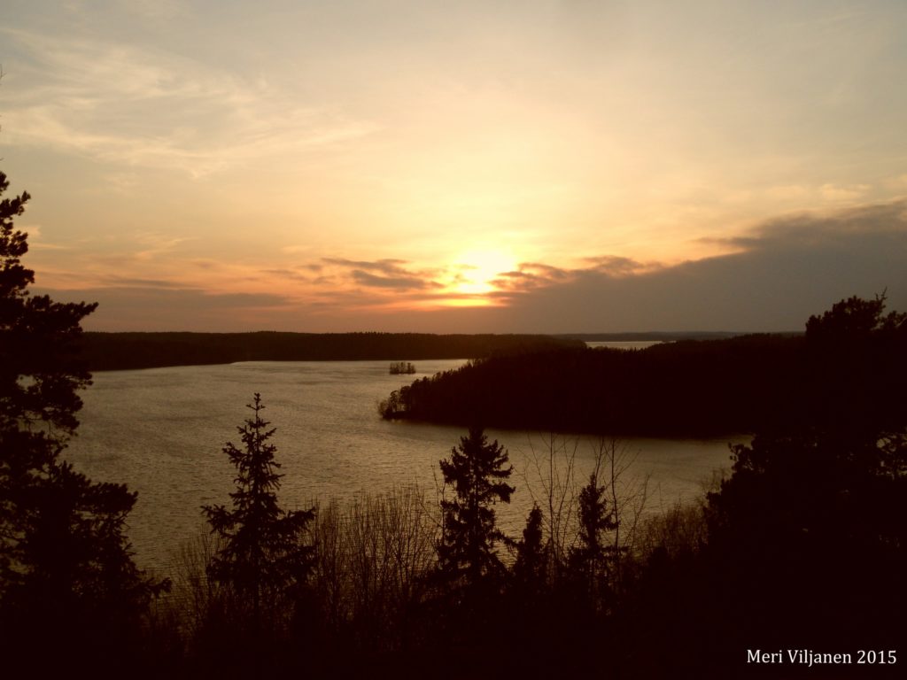 Auringonlasku Kokkokalliolla