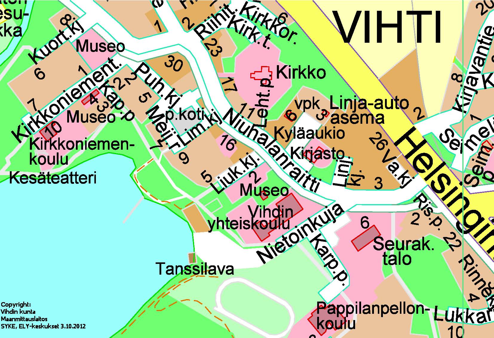 vihti kartta V 46 Korttelin 30 asemakaavamuutos (Hopearinne) : Vihti vihti kartta vihti kartta V 46 Korttelin 30 asemakaavamuutos (Hopearinne) : Vihti vihti kartta